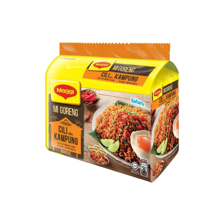 Maggi Cili Kampung Maggi Mi Goreng Cili Kampung 5x78g - Tekka Bazzar