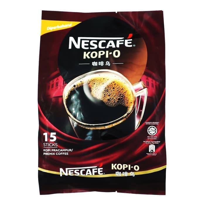 Nescafe Kopi O 15x16g