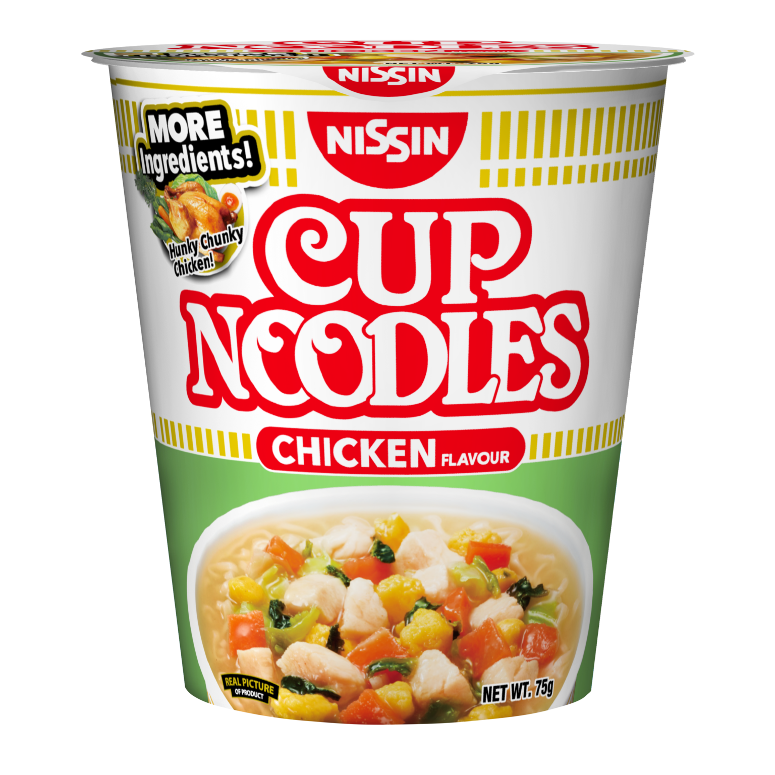 Nissin Instant Cup Noodles - Chicken 75g - Tekka Bazzar
