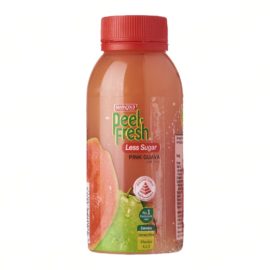 Peel Fresh Less Sugar Pink Guava 250ml