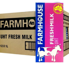 Farmhouse UHT Milk – Fresh 12x1L CTN