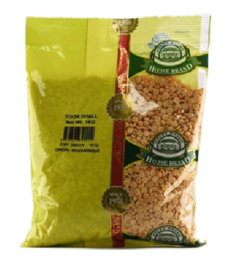 House Brand Toor Dhall 1kg
