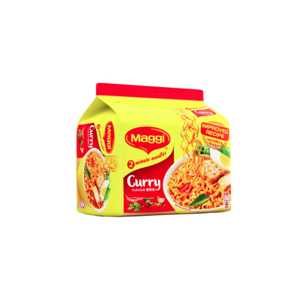 Maggi 2-Minute Instant Noodles – Curry 5x79g