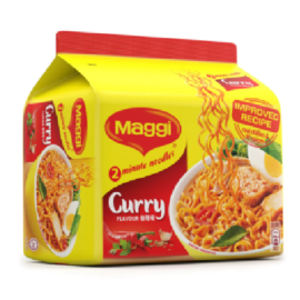 Maggi 2-Minute Instant Noodles – Curry 5x79g