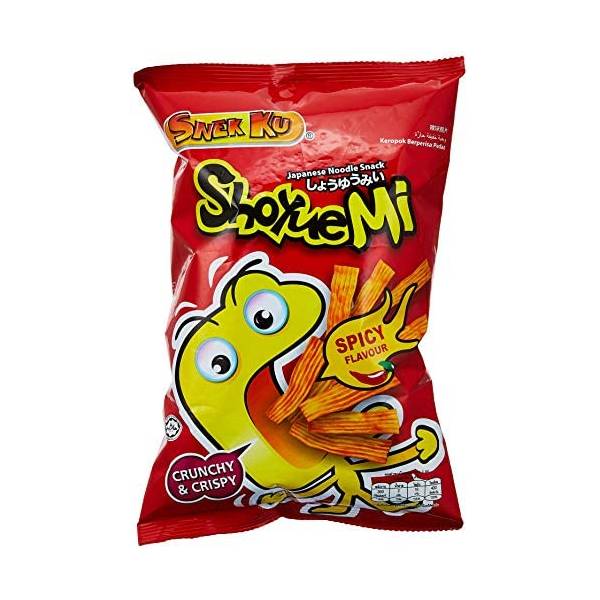 SNEK KU Shoyuemi Cracker Hot and Spicy -60g