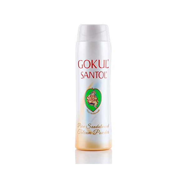 Gokul Sandal Pure Sandalwood Talc 70g