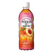 pokka Ice peach Tea