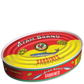 Ayam Brand Sardines in Tomato Sauce Oval 425g