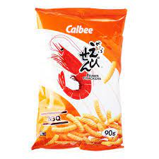 Calbee Prawn Crackers – BBQ 90g