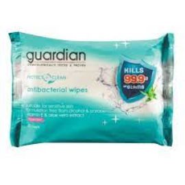 Guardian Antibacterial Wet Wipes 1pc