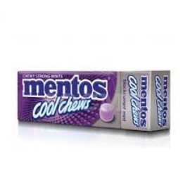 Mentos Cool Chews Blackcurrant Mint 33g