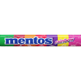 Mentos rainbow