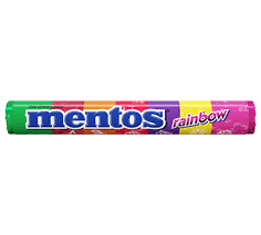 Mentos rainbow