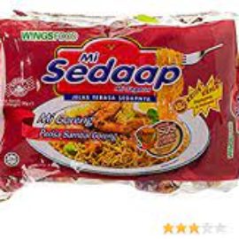 Mi Sedaap Fried Instant Noodles – Spicy 88gx5