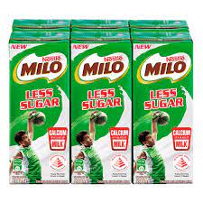 Milo Chocolate Malt UHT Packet Drink 6 x 200ml