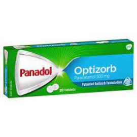 Panadol OPTIZORB 20 caplets