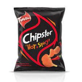 Twisties Chipster Potato Chips – Hot&Spicy 60g |