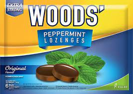 Woods Peppermint Lozenges