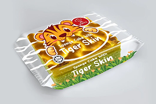 Tiger Skin Sponge Cake