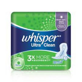 Whisper Ultra Clean Wings Pads – Heavy Day/Night (32cm)