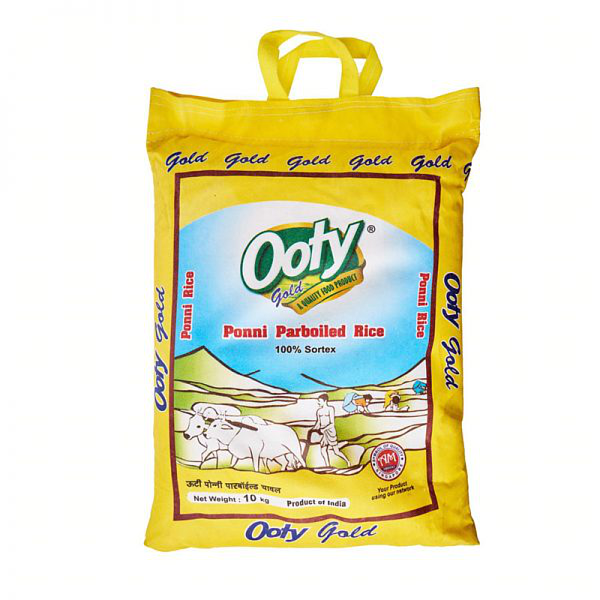 Ooty gold Ponni Parboiled Rice 10kg
