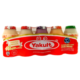 Yakult Cultured Milk Bottle Drink – Original 5 x 100ml