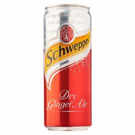 Schweppes Carbonated Can Drink – Dry Ginger Ale 320ml