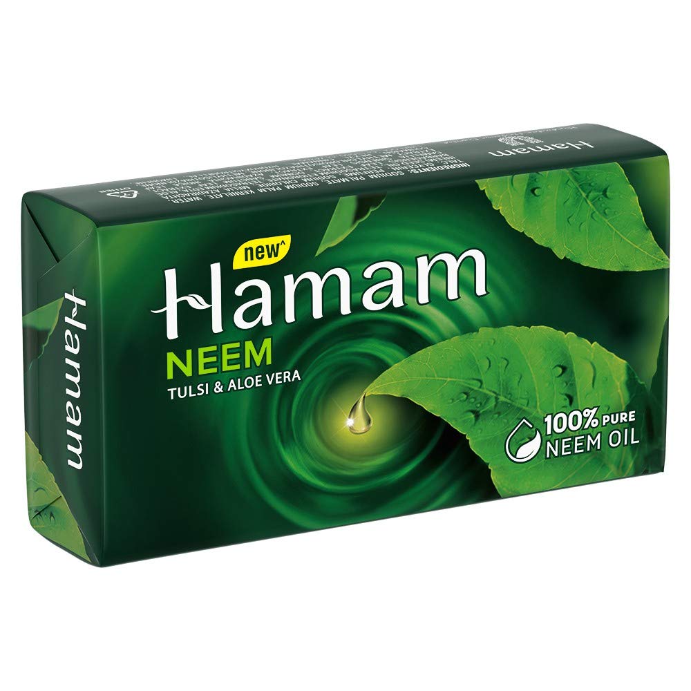 Hamam Bar Soap – Neem Tulsi Aloe Vera 150g