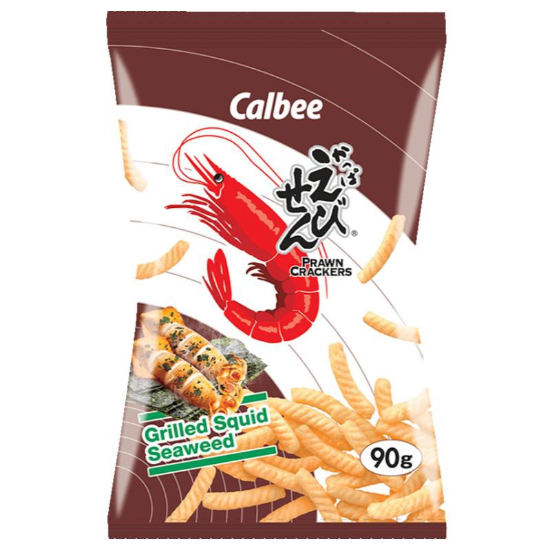 Calbee Prawn Crackers – Seaweed