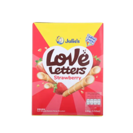 Julie’s Love Letter Strawberry 100g