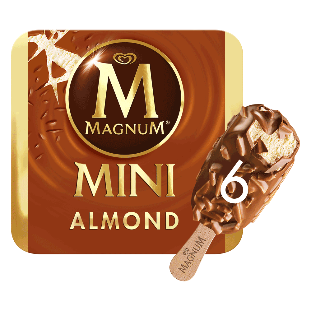 Magnum Mini Ice Cream – Almond 6 x 55ml