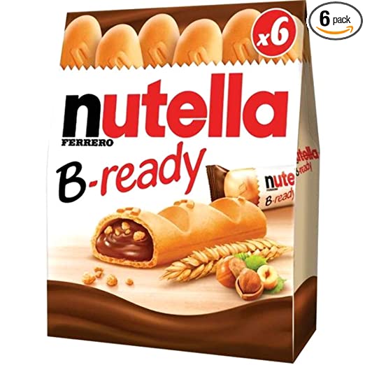 Nutella B-ready Wafer Biscuit 6x22g