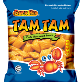 SNEK KU TAM TAM crab floured snacks