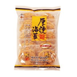 Want Want Rice Crackers – Seaweed 102g