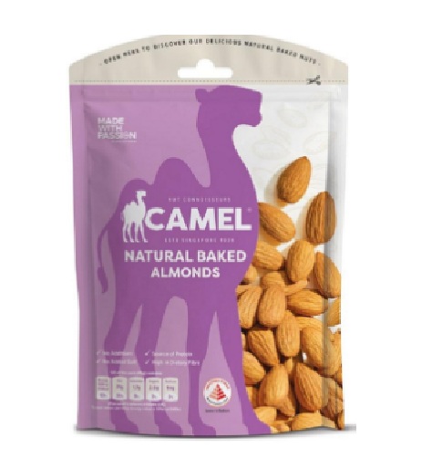 CAMEL Natural Baked Almonds -150g