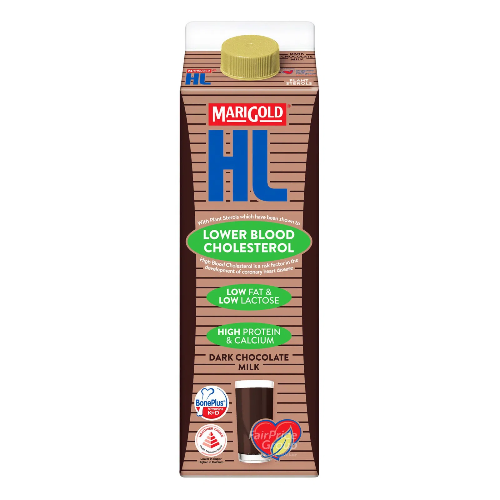 Marigold HL Milk – Dark Chocolate 1L