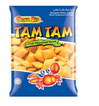 SNEK KU TAM TAM Crab Flavoured Snacks -70g