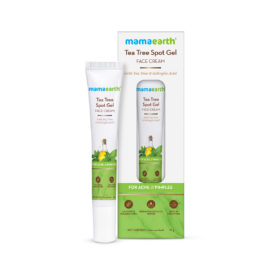 Mamaearth Anti-Acne & Anti-Pimple Tea Tree Spot Gel Face Cream with Salicylic Acid 15g