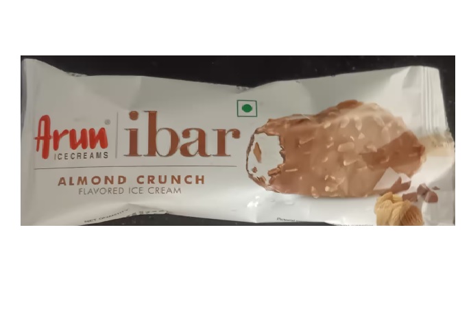 Arun ibar – Almond crush Ice Cream 80 ml