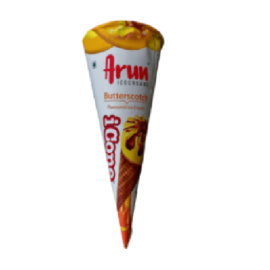 Arun ice cream i Cone – Butterscotch 100ml