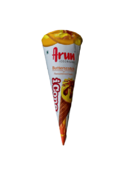 Arun ice cream i Cone – Butterscotch 100ml