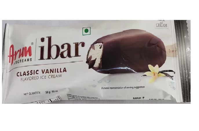 Arun ibar –  Classic Vannila Ice Cream 80 ml