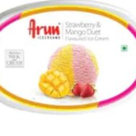Arun Strawberry & Mango Duet ice Cream 500 ml