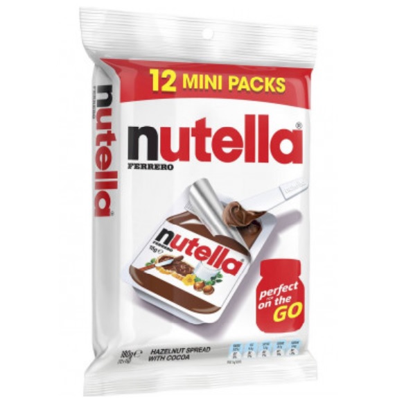 Nutella Spread 12 mini packs -180g