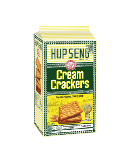 Hup Seng Cream Crackers – 428 g