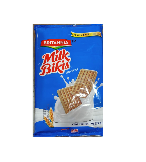 Britannia Milk Bikis – 10*100g