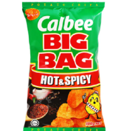 Calbee Big Bag Hot & Spicy – 180g
