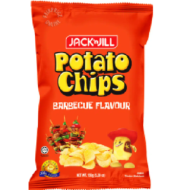 Jack & Jill Potato Chips BBQ Flavour – 150 g