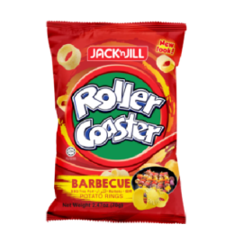 Jack & Jill Roller Coaster potato Rings BBQ Flavour – 70g