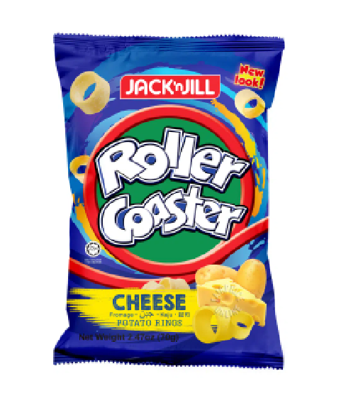 Jack & Jill Roller Coaster Cheese Flavour – 70g